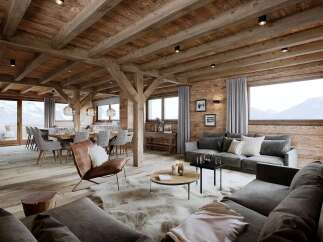 Chalet in Combloux with 4 Beds