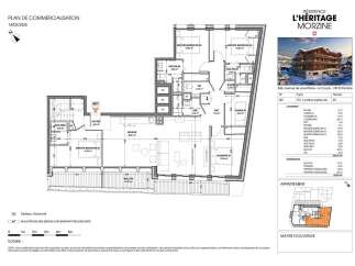 Discover this exceptional 5-room duplex apartment in Morzine, offering a spacious 40.