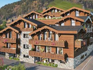 Apartment in Morzine with 2 Bedrooms and Ski in/Ski out