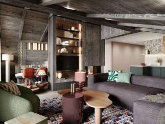 Apartment in Courchevel with 4 Beds