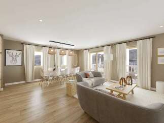 Apartment for sale in La Toussuire with 1 Bedroom and Ski in