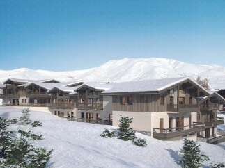 Apartment in La Toussuire with 1 Bedroom and Ski in
