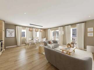 Apartment in La Toussuire with 2 Beds and Ski in