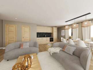 Apartment in La Toussuire with 2 Beds and Ski in