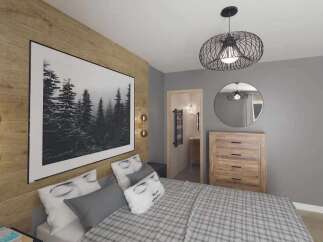 Apartment for sale in La Toussuire with 3 Beds and Ski in