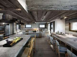Chalet for sale in Megeve with 4 Beds