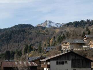 Nestled in a picturesque mountain village, this property offers breathtaking views of snow-capped peaks and lush forests.