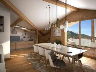 Apartment for sale in Les Gets with 3 Bedrooms