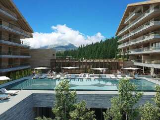 Apartment in Crans Montana with 3 Bedrooms and Ski in/Ski out