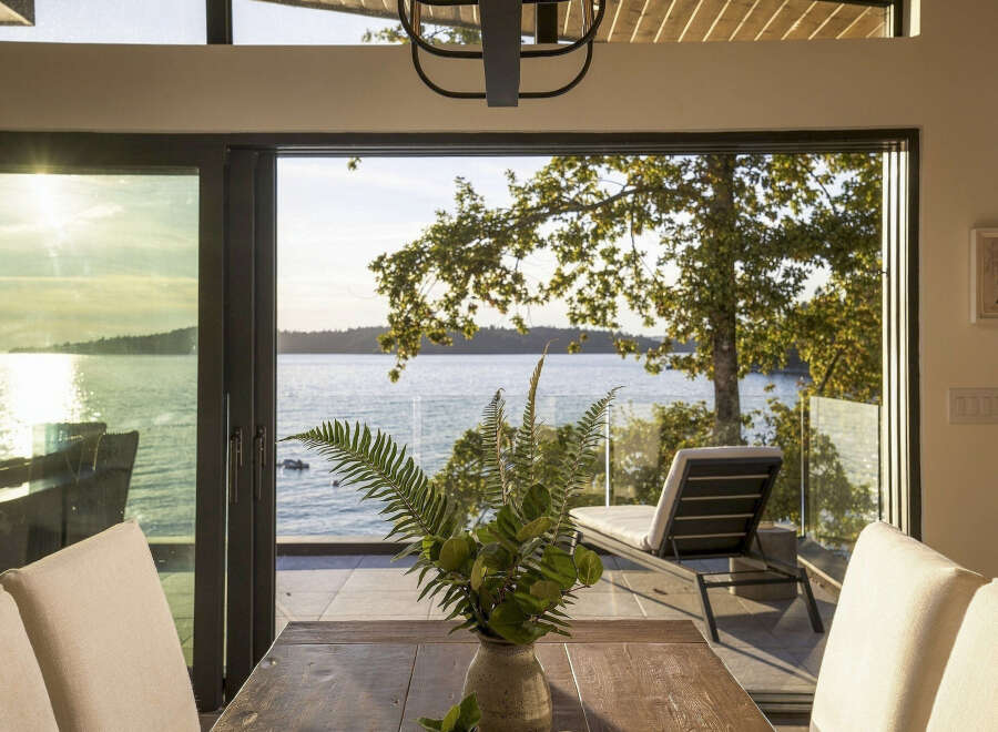 Experience breathtaking waterfront living in this stunning modern home.