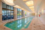 Enjoy a refreshing swim in this indoor pool, perfect for year-round relaxation and exercise.
