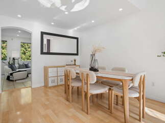 Step into this inviting dining area, perfect for hosting gatherings.