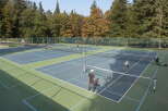 Discover a vibrant community hub with multiple outdoor pickleball courts, perfect for active living and social engagement.