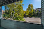 Enjoy the crisp mountain air from this charming balcony, offering a serene view of the surrounding aspen and pine trees.