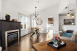 Experience modern living in this spacious open-concept living area, perfect for entertaining.
