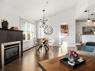 Experience modern living in this spacious open-concept living area, perfect for entertaining.