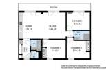 Discover this charming 3-bedroom apartment featuring a spacious living area of 4.