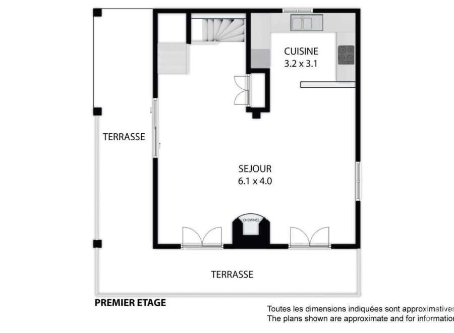Discover this charming first-floor apartment featuring a spacious living area of 6.
