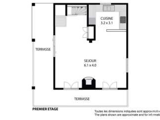Discover this charming first-floor apartment featuring a spacious living area of 6.