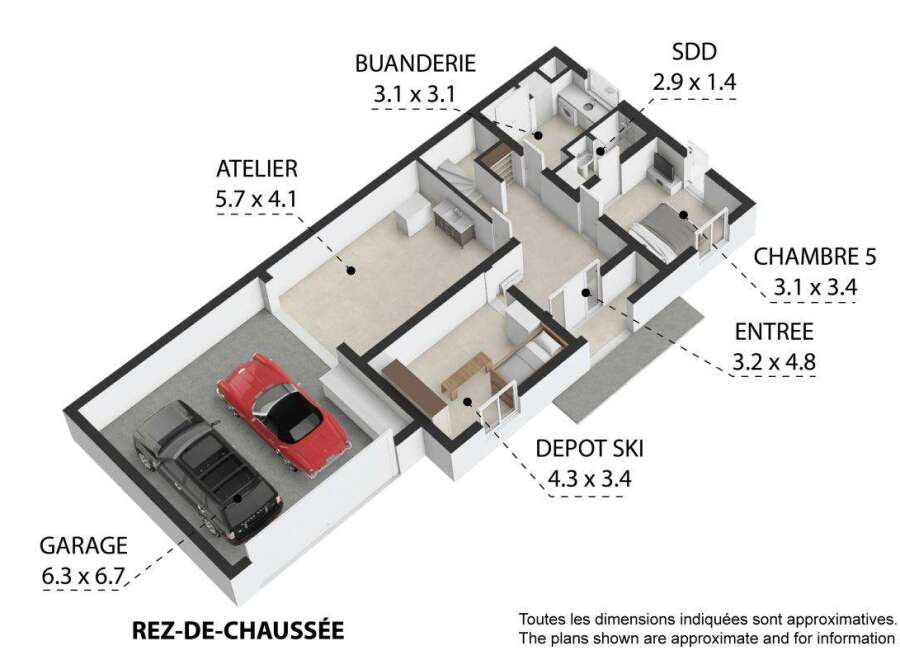 Discover this charming ground-floor property featuring a spacious garage (6.