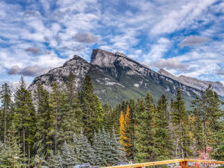 Experience the majestic beauty of the Canadian Rockies from this stunning property.