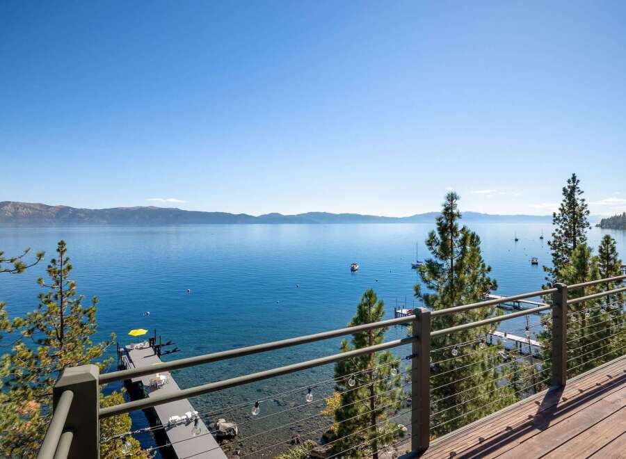 Experience breathtaking lakefront living with this stunning property.
