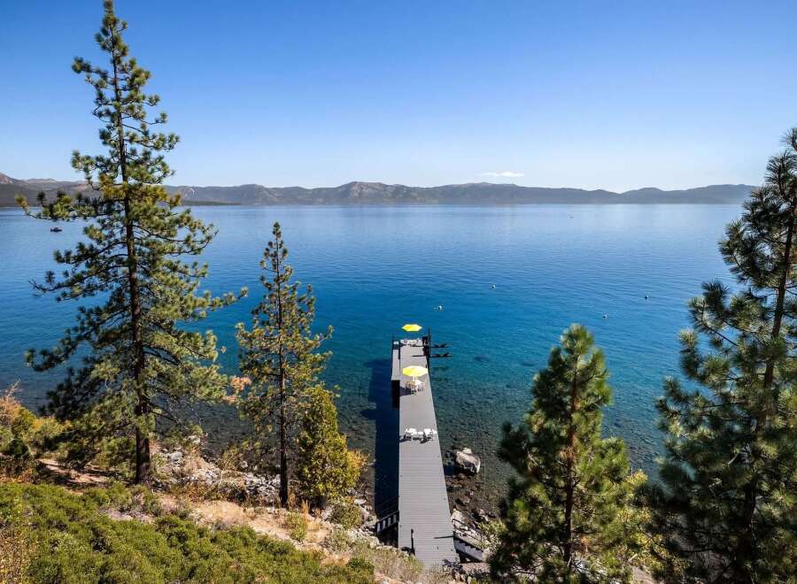 Experience breathtaking lakefront living with this stunning property.