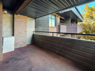 Enjoy the outdoors from this spacious balcony, perfect for morning coffee or evening relaxation.