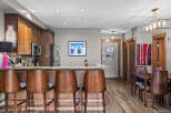 Step into this inviting kitchen and dining area, perfect for entertaining.