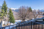 Experience breathtaking mountain views from this charming property, perfect for a serene getaway.
