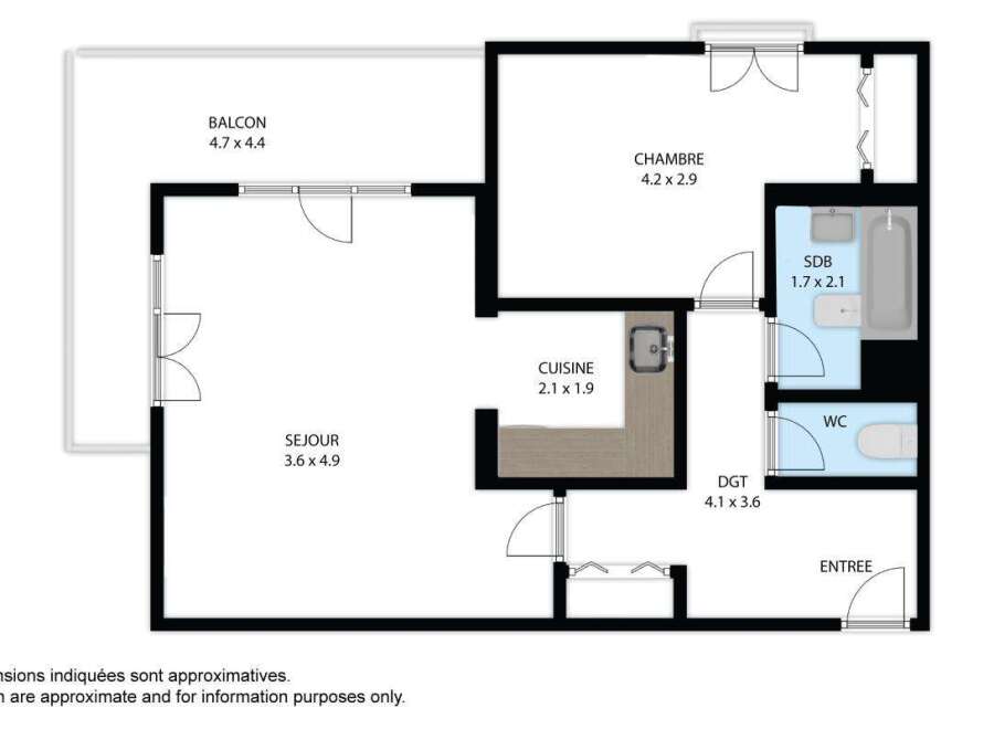 Discover this charming apartment featuring a spacious living room (3.