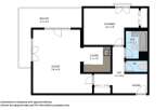 Discover this charming apartment featuring a spacious living room (3.
