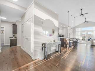 Step into this stunning open-concept living space, perfect for modern living and entertaining.