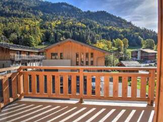 Enjoy breathtaking mountain views from this charming balcony, perfect for morning coffee or evening relaxation.
