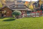 Enjoy the crisp autumn air and vibrant fall foliage surrounding this beautiful property.