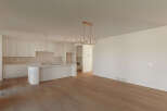 Experience modern living in this stunning open-concept kitchen and dining area.