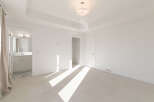 Step into this bright and airy bedroom, featuring a spacious layout and a convenient walk-in closet.
