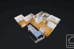 Discover this charming apartment featuring two bedrooms, a spacious living area, and a modern kitchen.