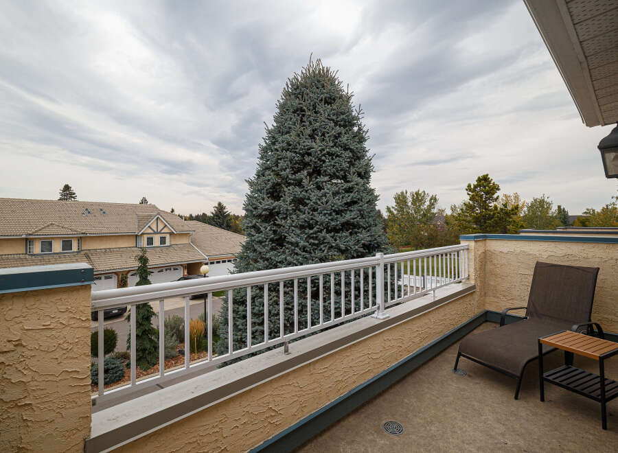 Enjoy the outdoors from this spacious balcony, perfect for relaxing or entertaining.