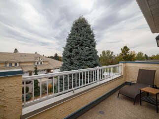 Enjoy the outdoors from this spacious balcony, perfect for relaxing or entertaining.