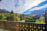 Enjoy breathtaking mountain views from this charming chalet-style home, perfect for a serene getaway.