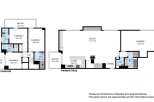 Discover this spacious 4-bedroom, 2-bathroom apartment spread across two levels.