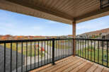 Enjoy breathtaking autumn views from this charming balcony, perfect for savoring your morning coffee or evening relaxation.