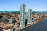 Experience luxury waterfront living in these stunning modern high-rise apartments.
