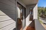 Enjoy the serene mountain views from this charming balcony, perfect for your morning coffee or evening relaxation.