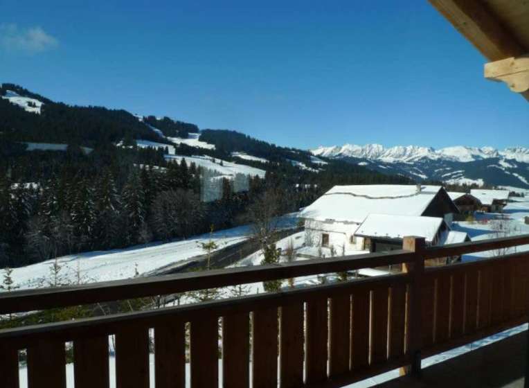 Stunning mountain views from your private balcony.