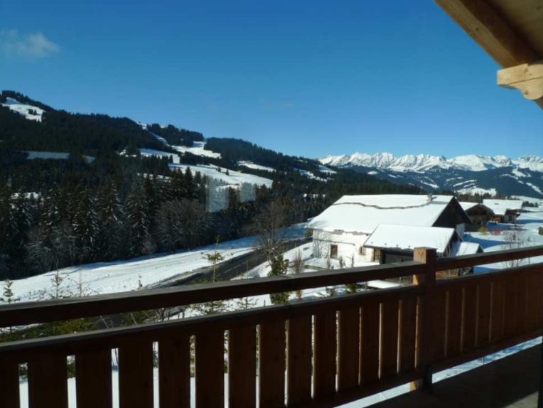 Stunning mountain views from your private balcony.