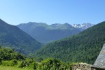 Nestled in a picturesque mountain valley, this property offers breathtaking views of snow-capped peaks and lush green forests.