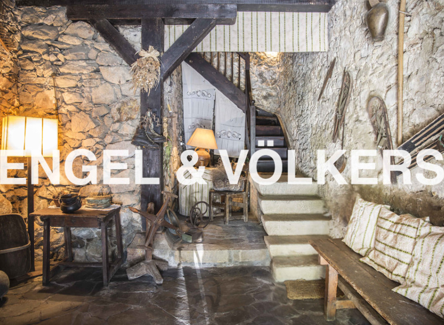 Rustic charm meets modern comfort in this unique stone house.
