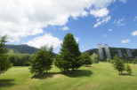 Enjoy breathtaking views of the mountains and lush greenery from this stunning property.